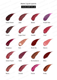 Mini Long-lasting Matte Lipstick Sample Set - SindeBella Beauty Store