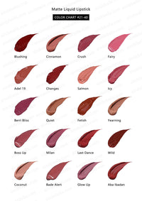 Mini Long-lasting Matte Lipstick Sample Set - SindeBella Beauty Store