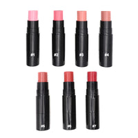 3-in-1 kleur Stick, romige Blush Stick Sample Kit - 7 tinten