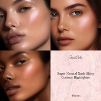 Super Natural Nude Shiny Contour Highlighter - SindeBella Beauty Store