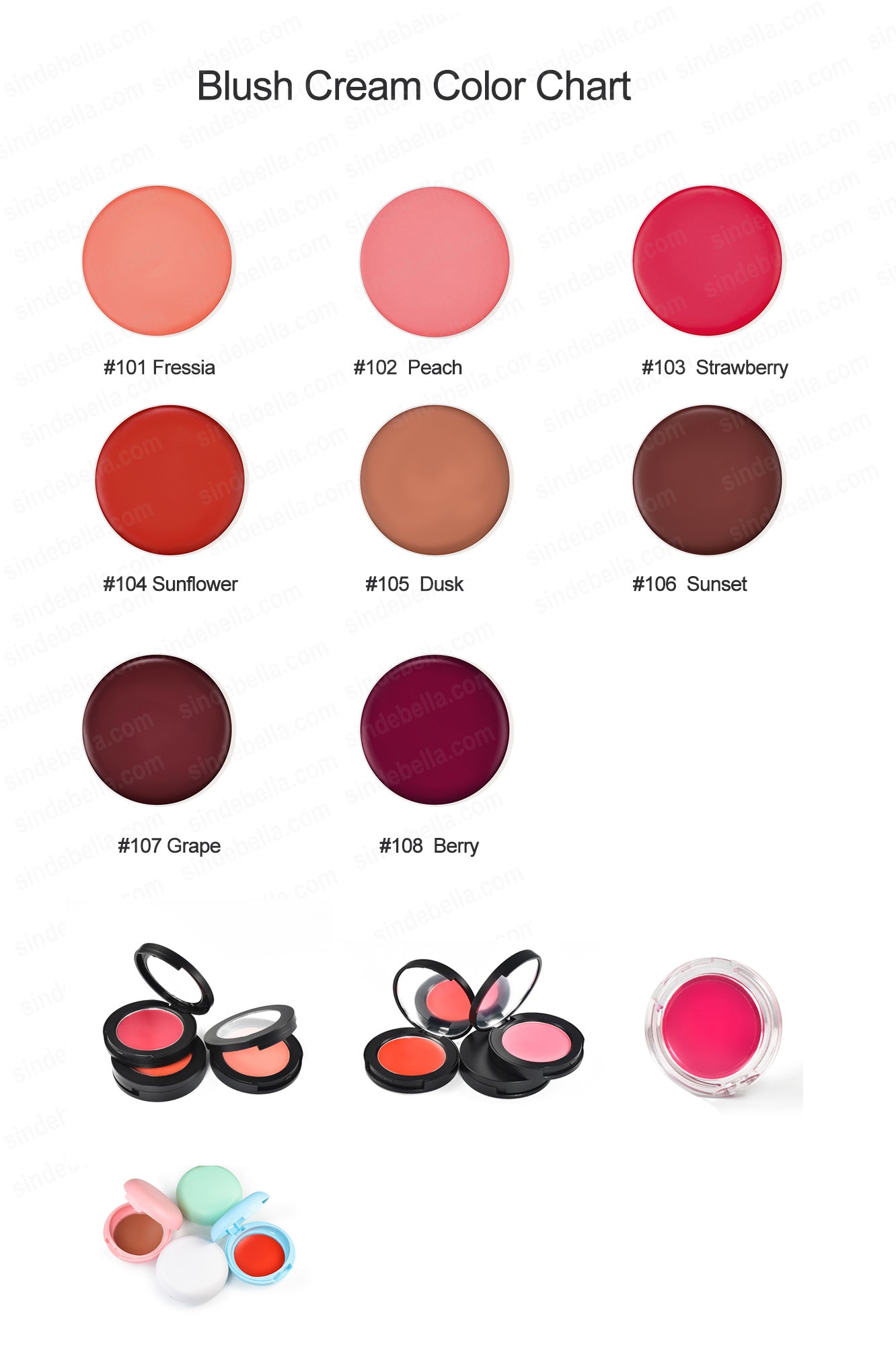 Crema rubor suave para labios y mejillas que aporta luminosidad y rocío
