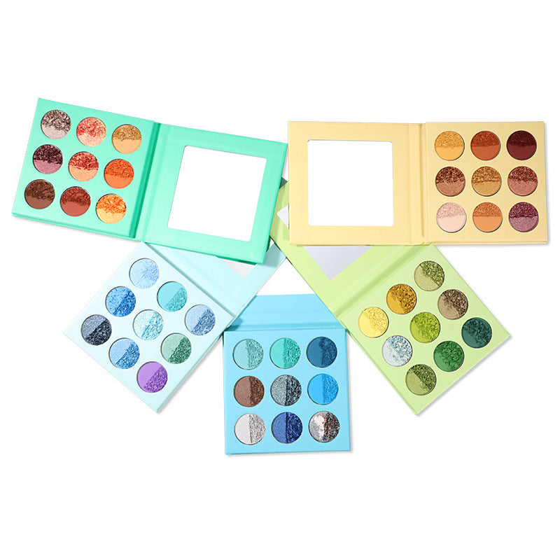 Mineral Vegan Talc-Free Eyeshadow Palette with Skin Love Ingredients