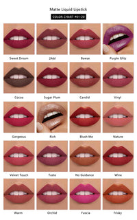 Mini Long-lasting Matte Lipstick Sample Set - SindeBella Beauty Store