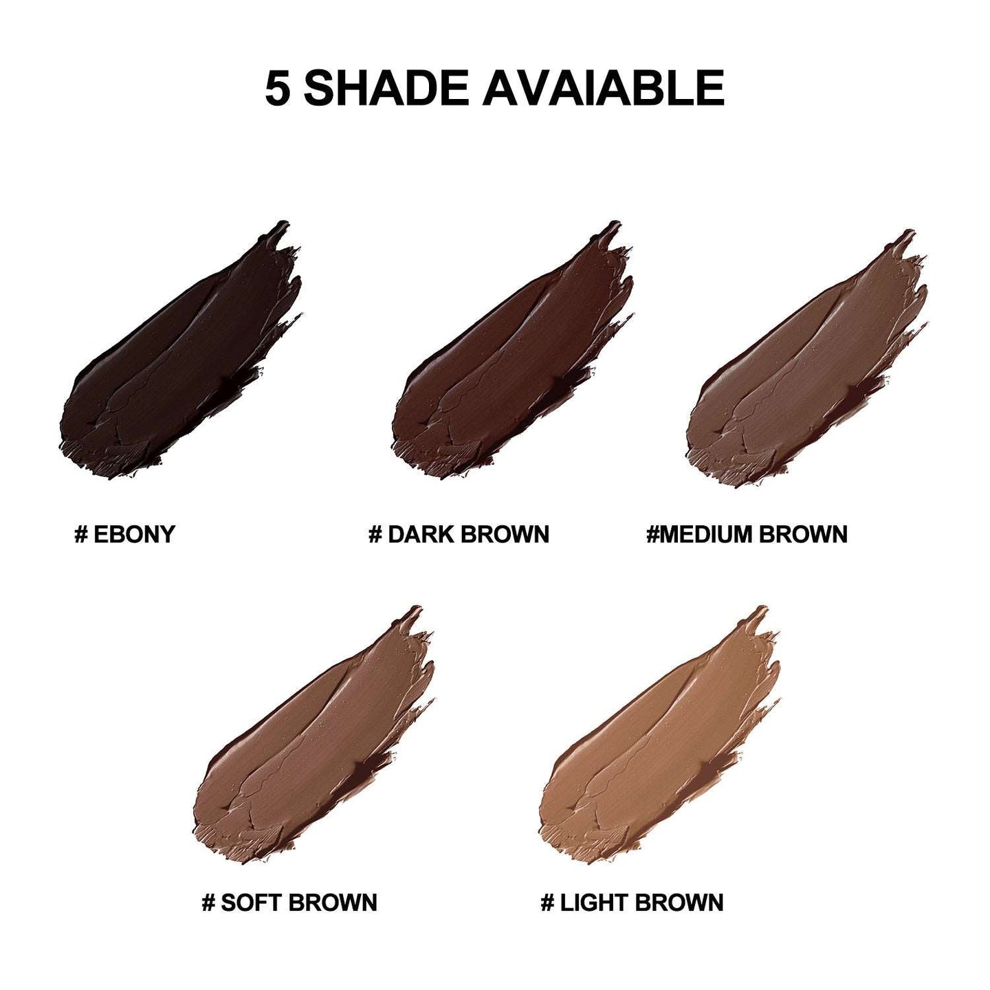 24 Hour Wear Sweat Resistant Creamy Eyebrow Tatoo - SindeBella Beauty Store
