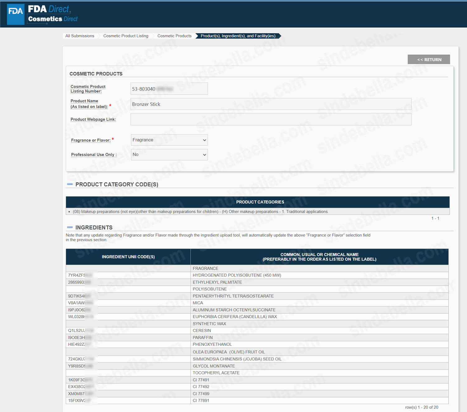 Creamy Matte Finish Contour Bronzer Stick | FDA Registered Formula