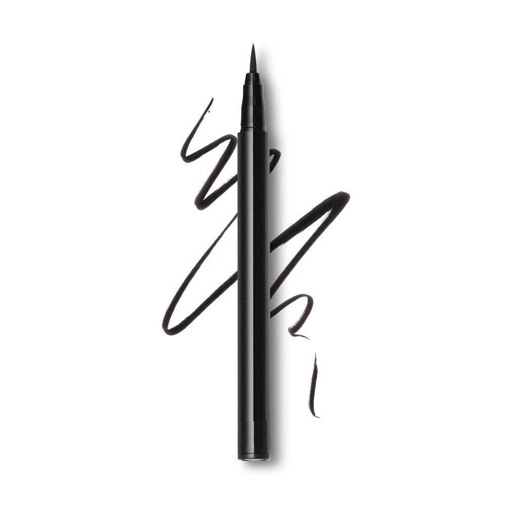 Professional Ink Waterproof Liquid Eyeliner | Brush Felt Tip