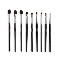 Echthaar Eyeshdaw, Augenbrauen, Lippen Make-up Pinsel Set