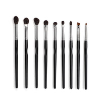Echthaar Eyeshdaw, Augenbrauen, Lippen Make-up Pinsel Set