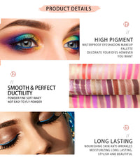 Mineral Vegan Talc-Free Eyeshadow Palette with Skin Love Ingredients