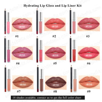 Kit de Brillo Labial Hidratante y Lápiz Labial (Elección de Start-ups) | Modelo básico