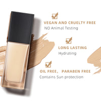 Long-Lasting Flawless Shiny Control Matte Liquid Foundation - SindeBella Beauty Store