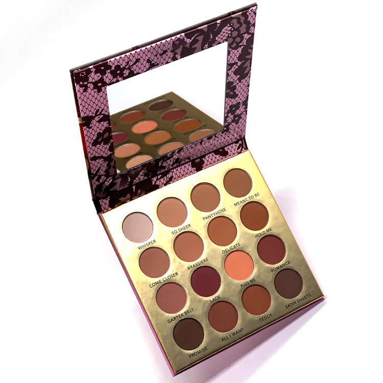 Paleta de Sombra de Ojos Pro Mate Pigmentada - Nude y Ahumado | Fórmula registrada por la FDA