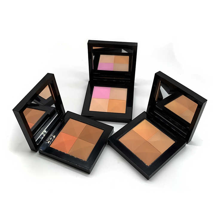 Paleta de Polvo Bronceador Mate (Se Pueden Mezclar Coloretes y Iluminador)