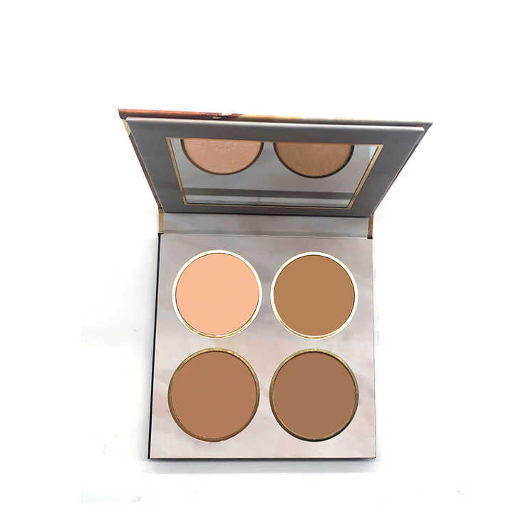 Matte Bronzing Powder Palette (High quality paper palette)
