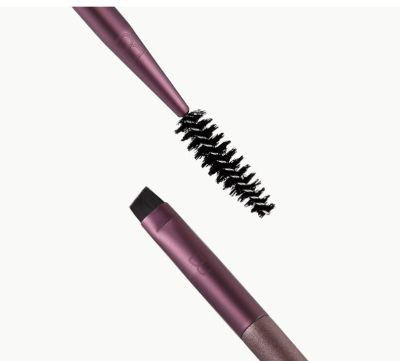 Double-Ended Angled Eye Brow Brush and Spoolie Brush