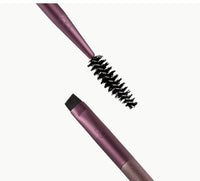 Double-Ended Angled Eye Brow Brush and Spoolie Brush