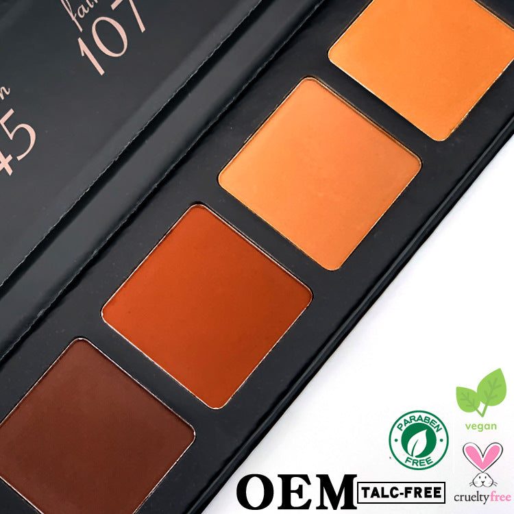Vegan en wreedheidvrij Matte Bronzing Powder Palet