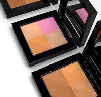 Paleta de Polvo Bronceador Mate (Se Pueden Mezclar Coloretes y Iluminador)