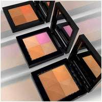 Paleta de Polvo Bronceador Mate (Se Pueden Mezclar Coloretes y Iluminador)