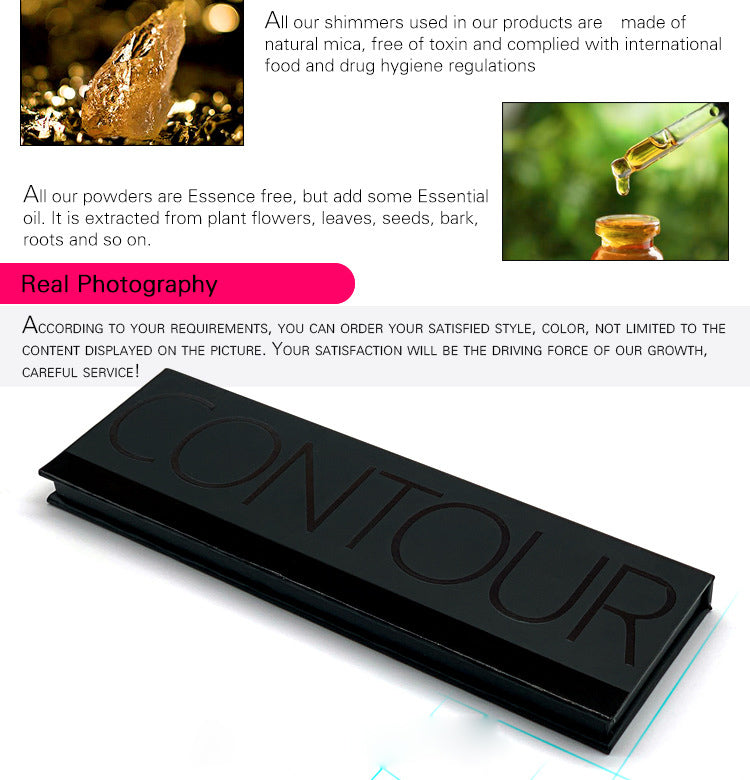 Vegan en wreedheidvrij Matte Bronzing Powder Palet