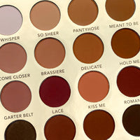 Lidschatten-Palette Make-up matt-nackt und Rauch Pro