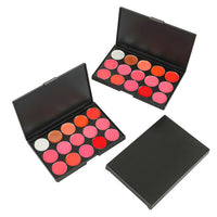 15 Cream Lipsticks Lip Palatte with a Matte Finish - SindeBella Beauty Store