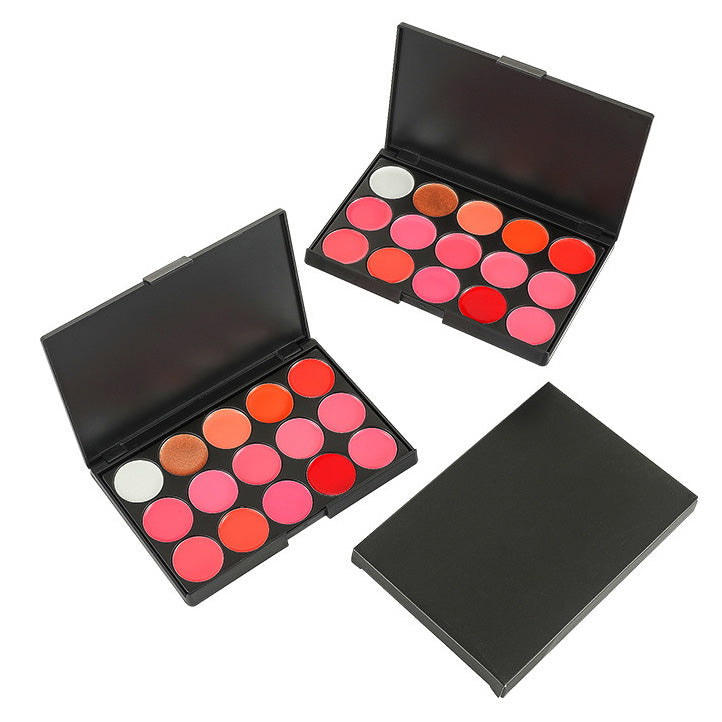 15 Cream Lipsticks Lip Palatte with a Matte Finish - SindeBella Beauty Store