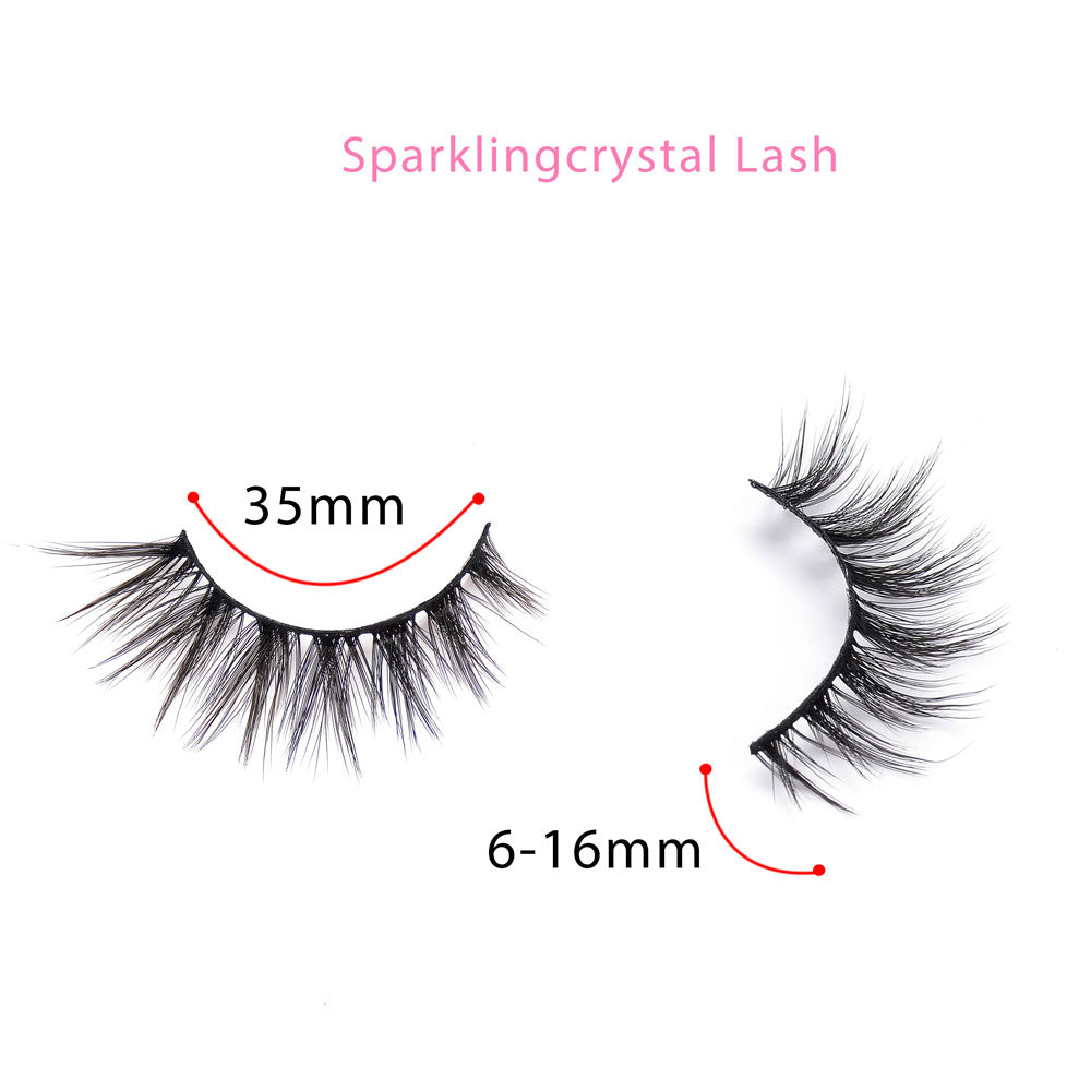 Sparklingcry Lashes -10 pairs - SindeBella Beauty Store