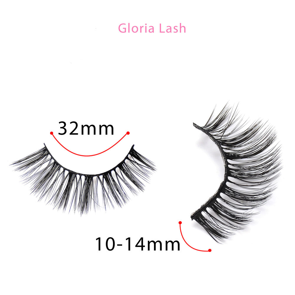 Gloria Lashes -10 pairs - SindeBella Beauty Store