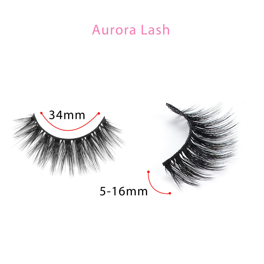 Aurora Lash -10 pairs - SindeBella Beauty Store