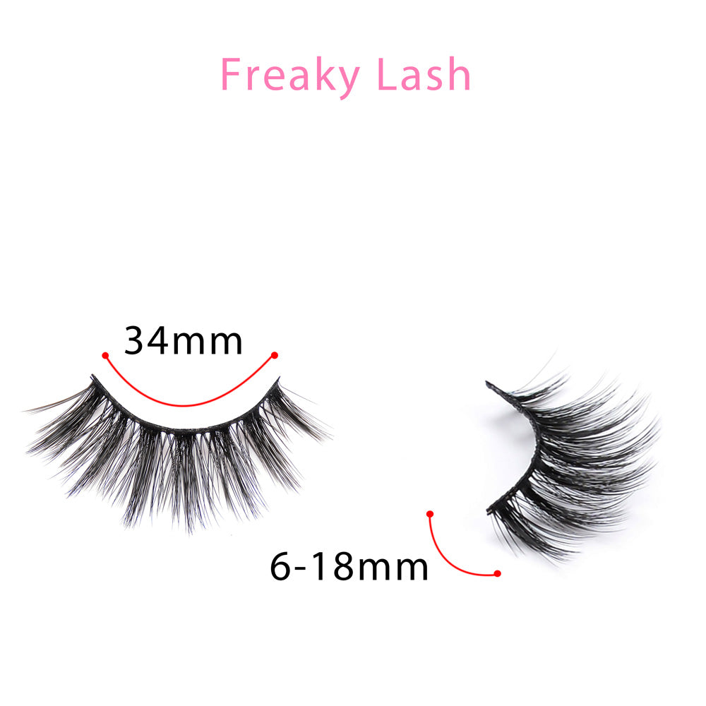 Freaky Lashes -10 pairs - SindeBella Beauty Store
