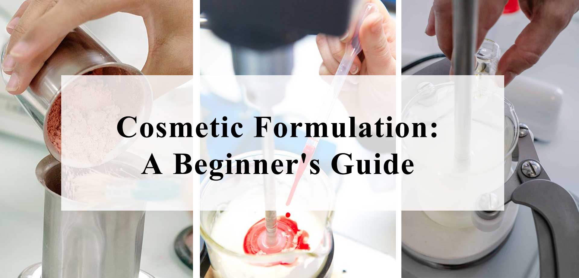 Cosmetic Formulation: Comprehensive Beginner's Guide 2024 – SindeBella ...
