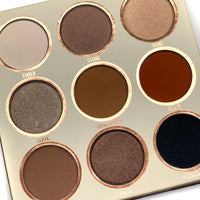 9 Colors High Quality Earth Tone Eyeshadow Palette