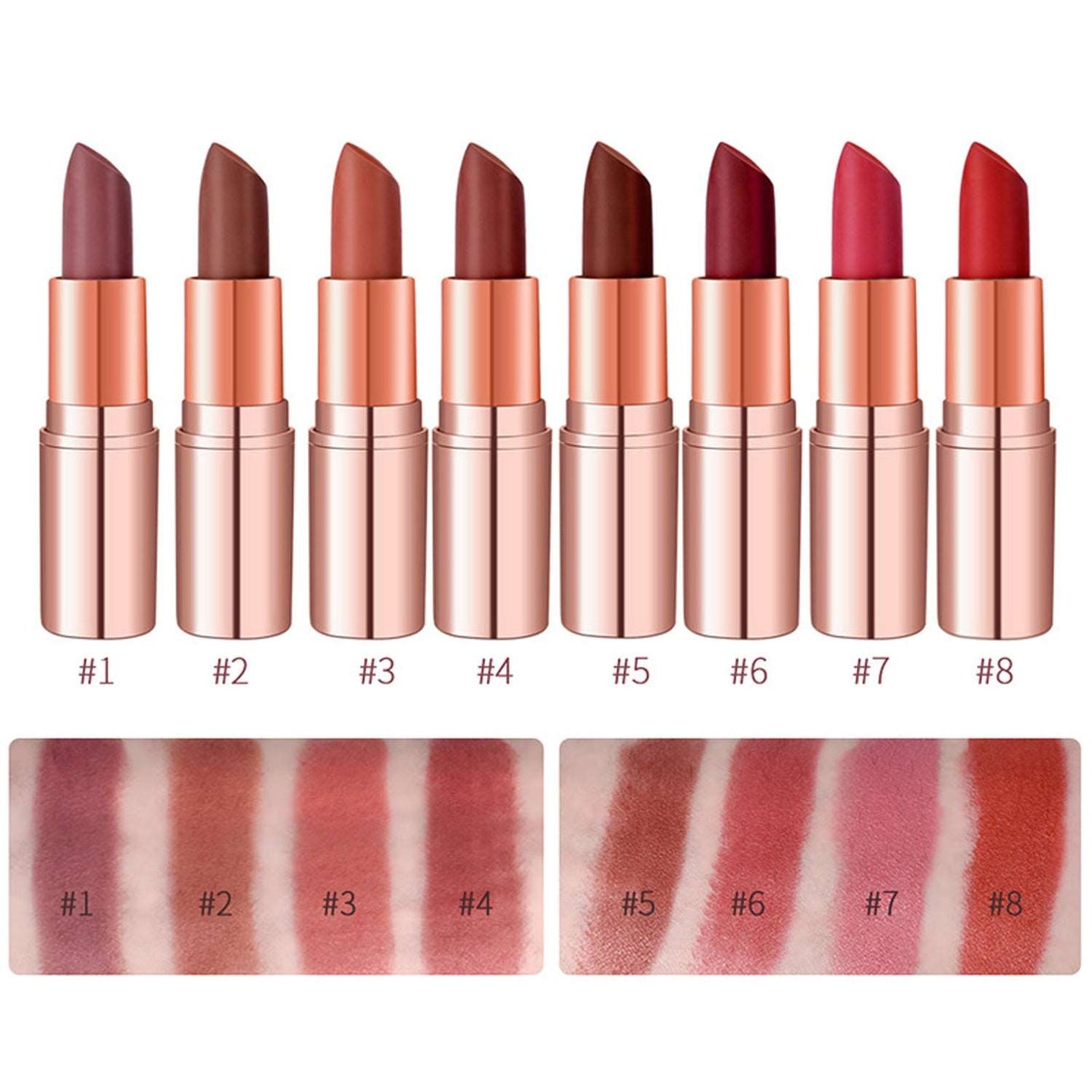 4pcs Lip Stick Bundles Gift Box Set | Matte Nude Finish