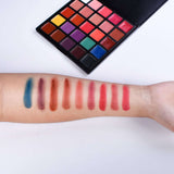 25 Color Lip Gloss Matte Gorgeous Plate - SindeBella Beauty Store