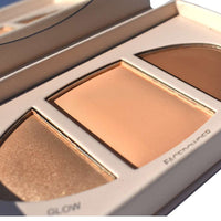 3 In1 Makeup Palette Face Highlight Contour - SindeBella Beauty Store