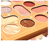 16 Color Irregular BlingBling Silky Eyeshadow Palette