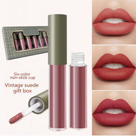 6Pcs Matte Lipstick Long Lasting Gift Pack