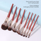 8pcs Premium Makeup Brush Set Beginner
