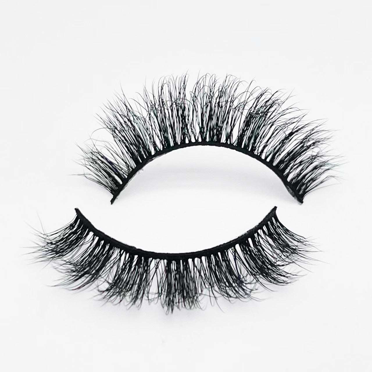 15mm faux mink strip lashes sample set