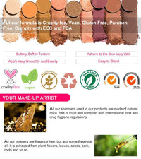 9 Colors High Quality Earth Tone Eyeshadow Palette