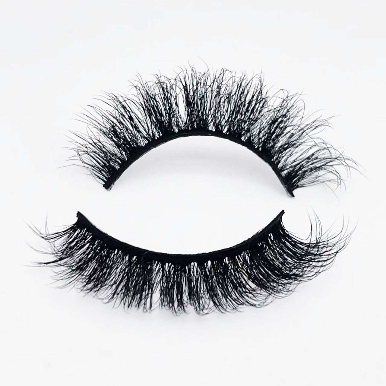 15mm faux mink strip lashes sample set