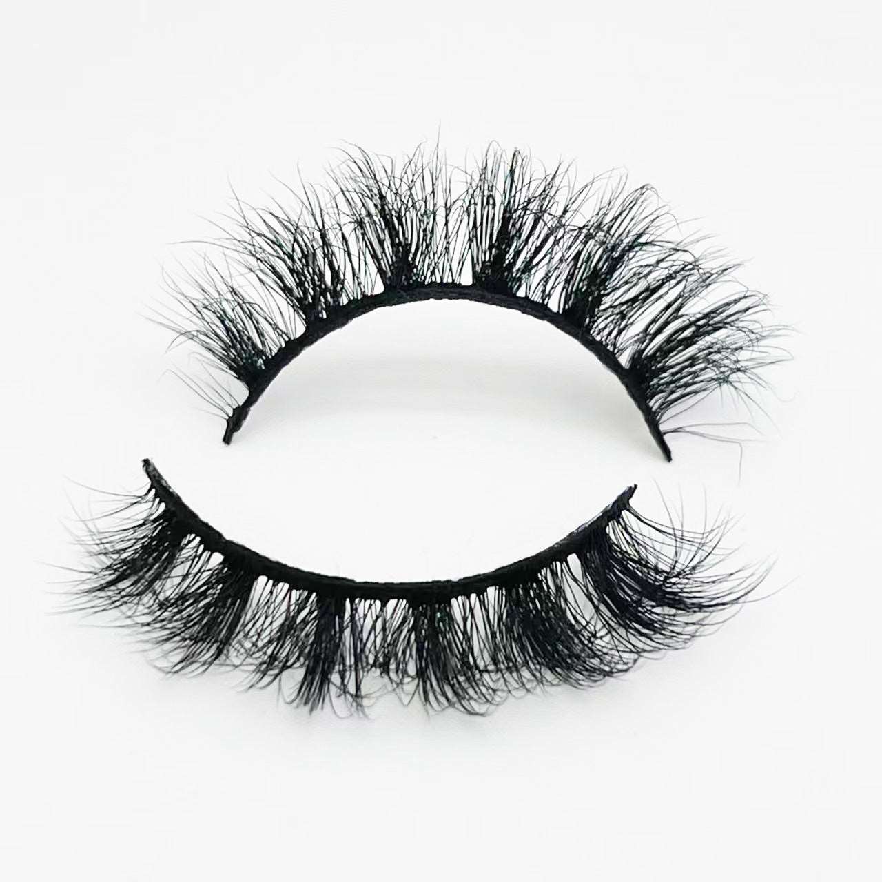 15mm faux mink strip lashes sample set