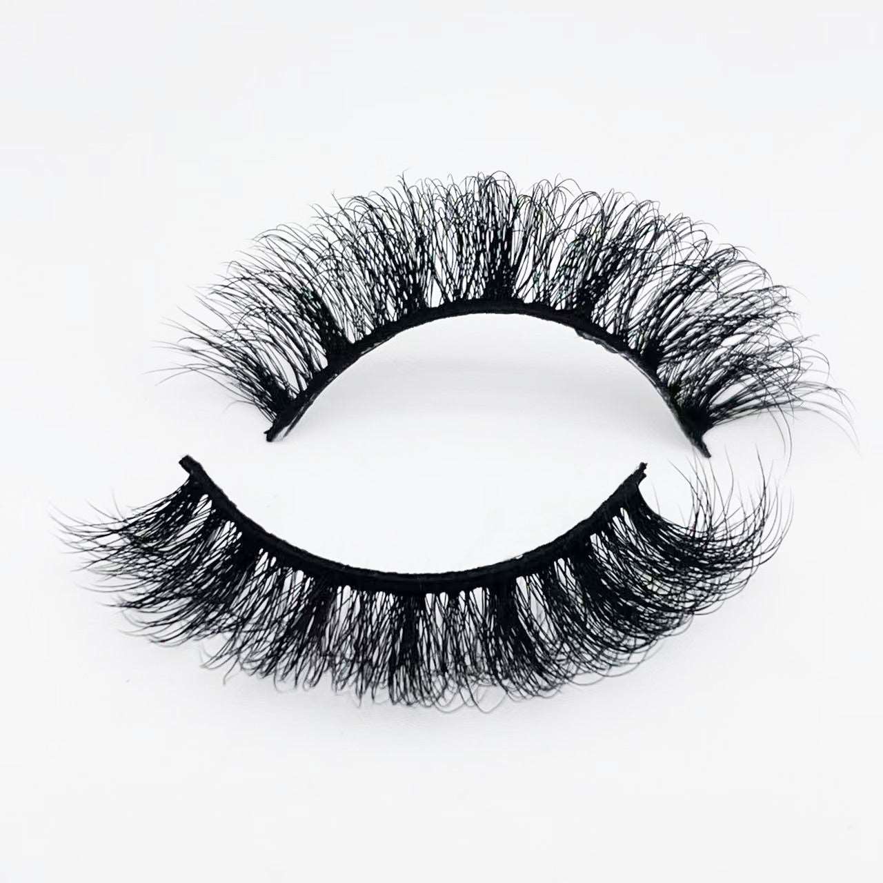 15mm faux mink strip lashes sample set