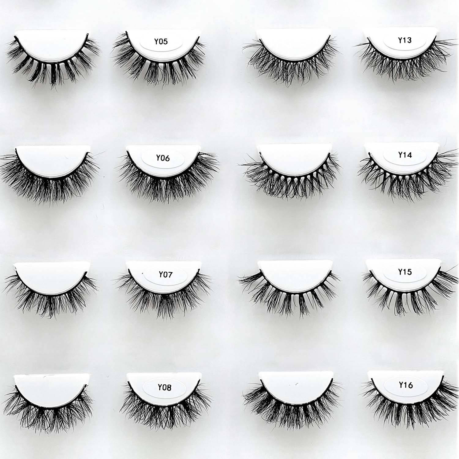 12mm Short Mink Effortless Add Volume False Eyelashes