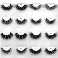 15mm 3D 100% Mink Full Volume False Eyelashes
