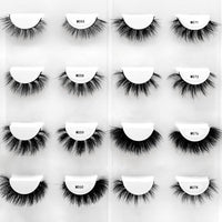 15mm 3D Mink Wispy Light to Full Volume False Eyelashes