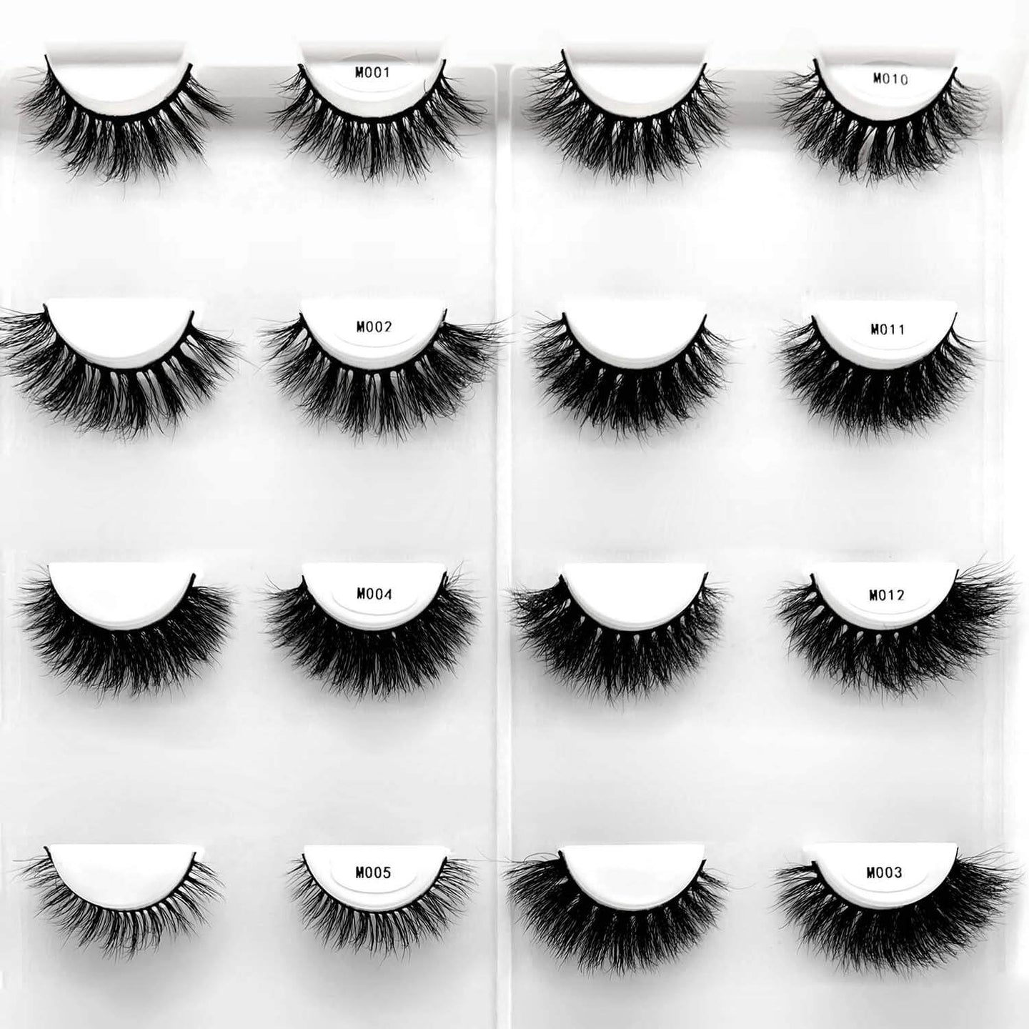 15mm 3D Mink Full Volume False Eyelashes