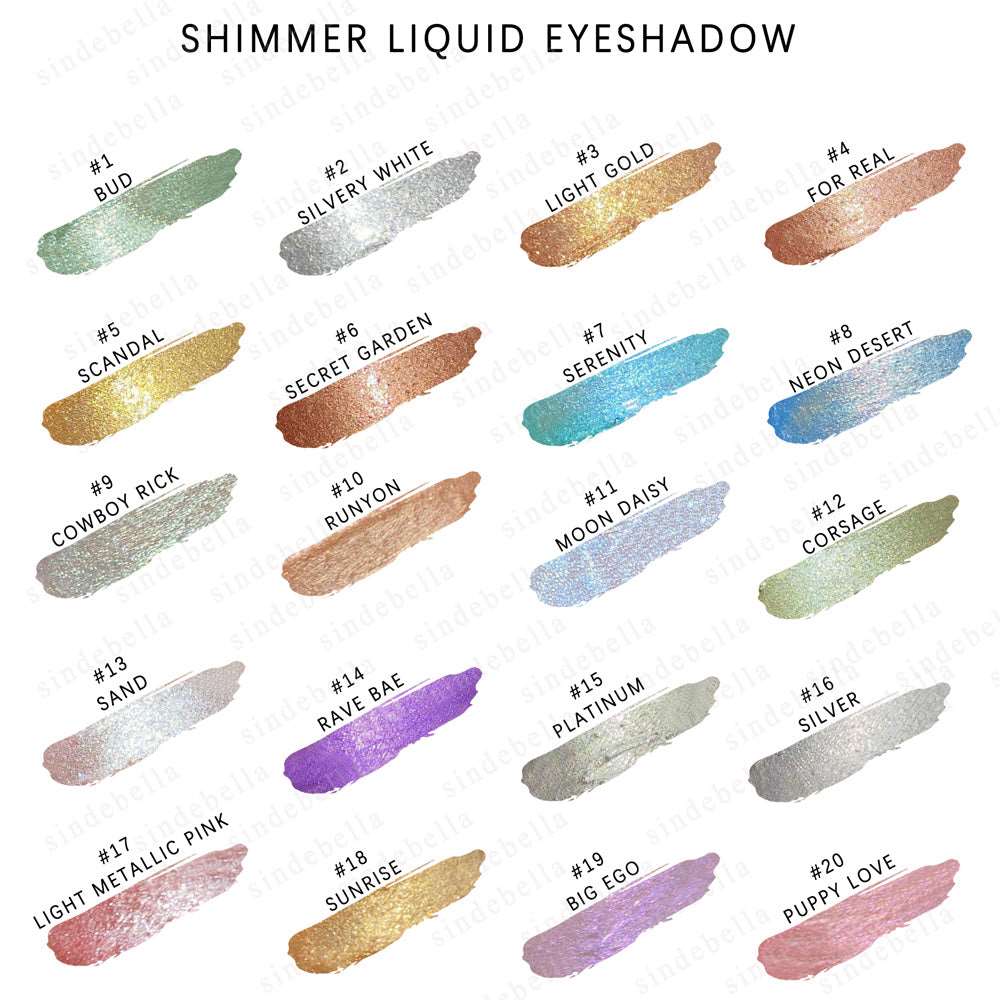 Custom Shimmer Liquid Eyeshadow - SindeBella Beauty Store