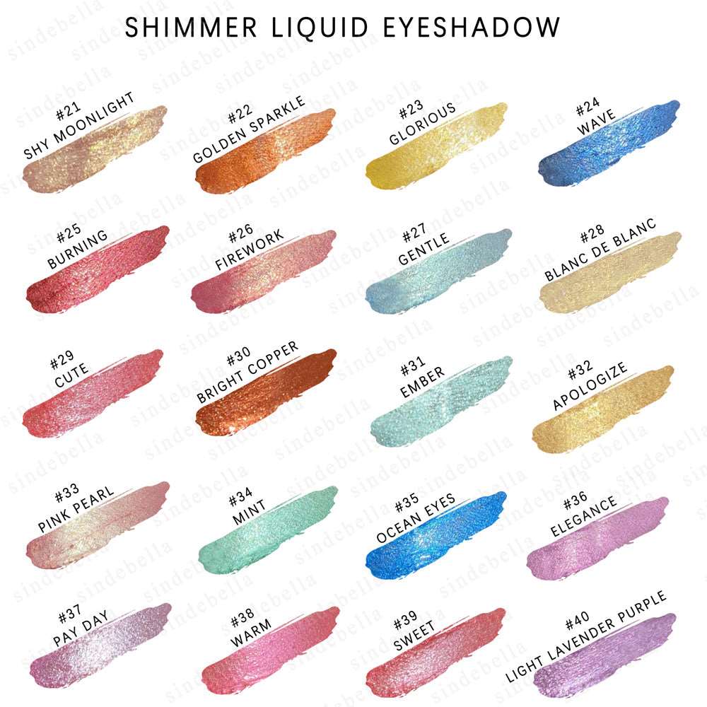 Custom Shimmer Liquid Eyeshadow - SindeBella Beauty Store